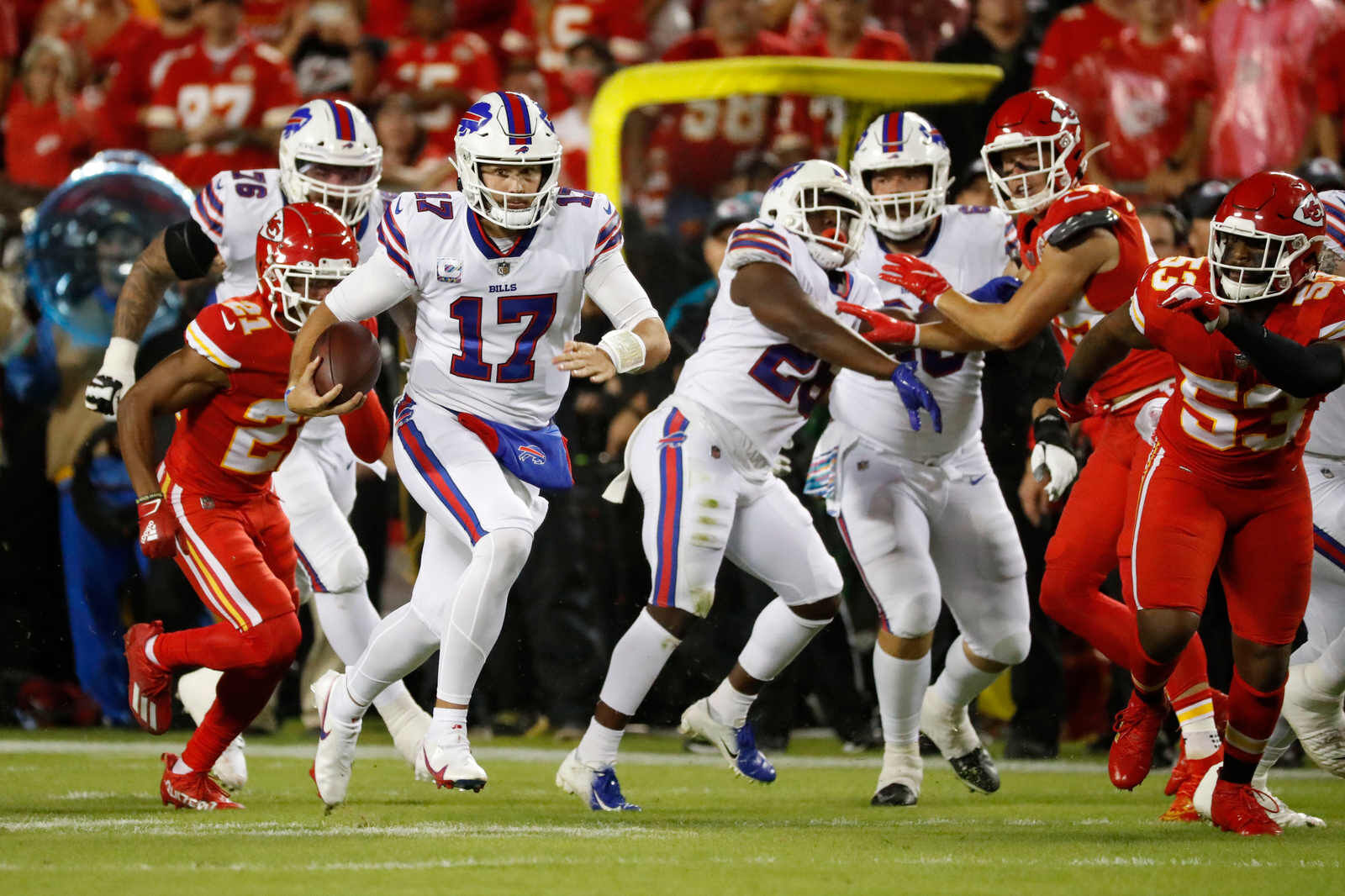 Allen finds 32 more rushing yards